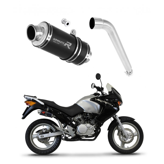 Honda XL 125 V VARADERO 2007 - 2012 Dominator kipufogó GP1 BLACK + dB killer medium