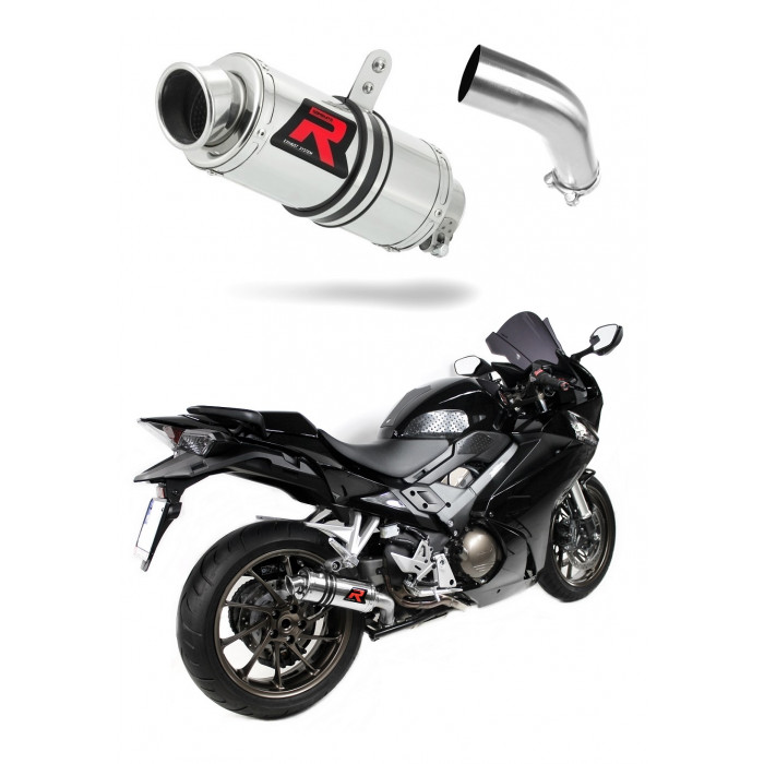 Honda VFR 800 F 2014 - 2019 Dominator kipufogó GP1 + dB killer medium