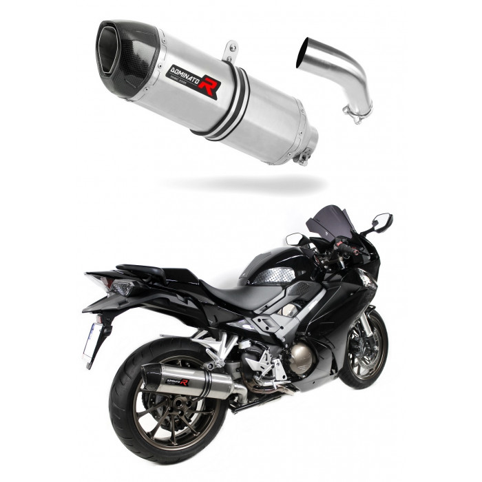 Honda VFR 800 F 2014 - 2019 Dominator kipufogó HP1 + dB killer medium