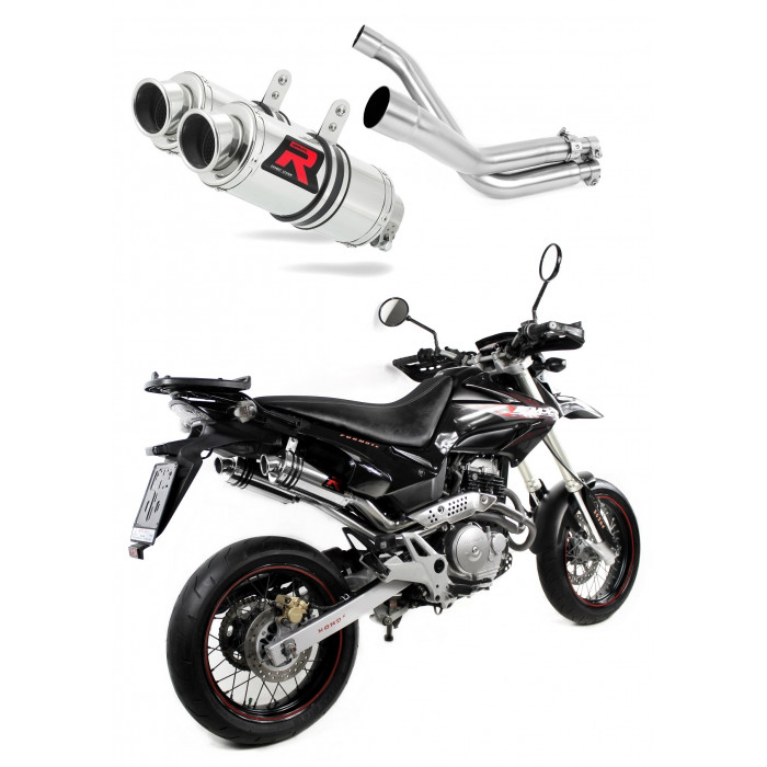 Honda FMX 650 2005 - 2009 Dominator kipufogó GP1 + dB killer medium