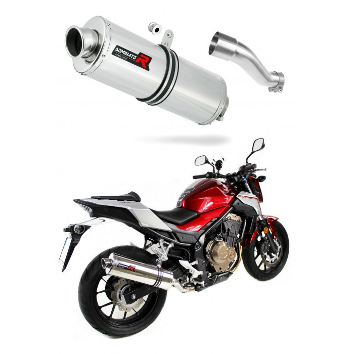 Honda CB 500 F 2016 - 2019 Dominator kipufogó OV + dB killer medium