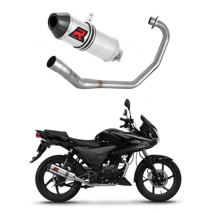 Honda CBF 125 2009 - 2014 Dominator teljes kipufogó rendszer Collector Silencer HP3 + dB killer medium