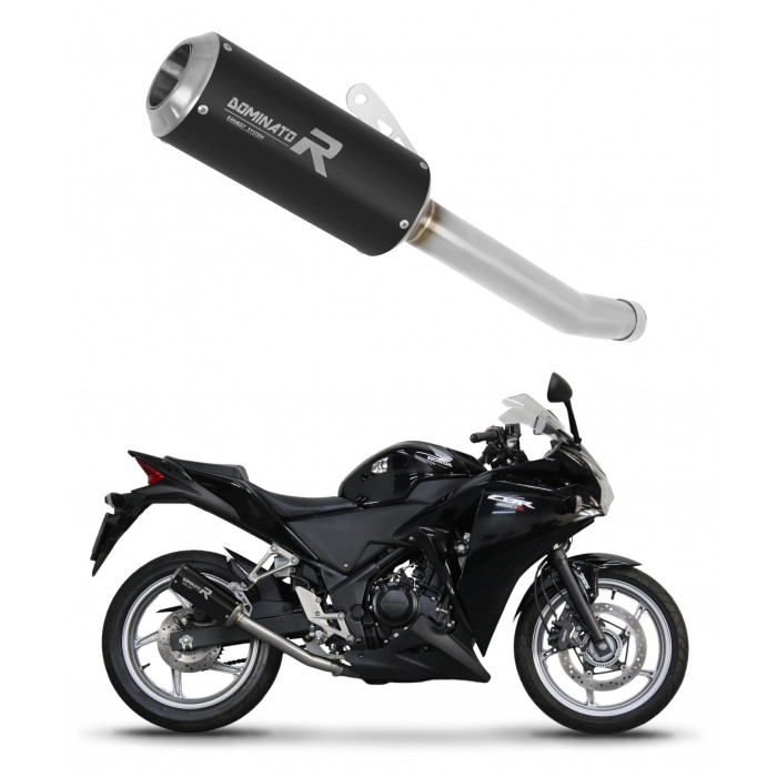 Honda CBR 250 R 2011 - 2013 Dominator kipufogó GP BLACK + dB killer medium