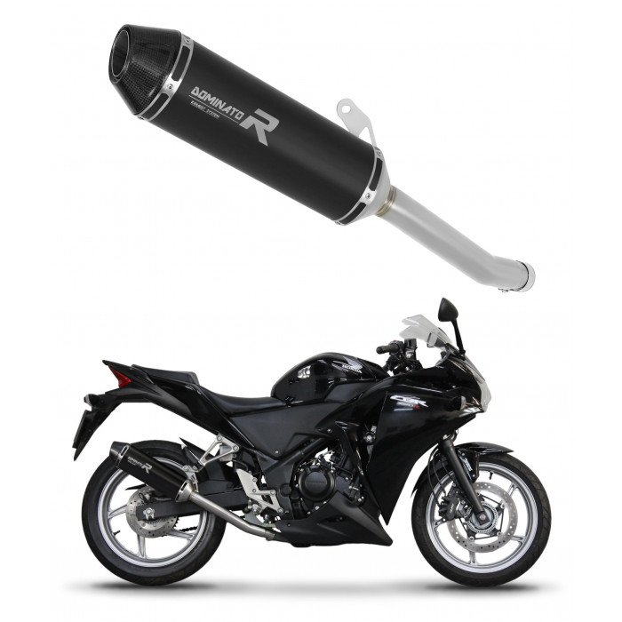 Honda CBR 250 R 2011 - 2013 Dominator kipufogó HP3 BLACK + dB killer medium