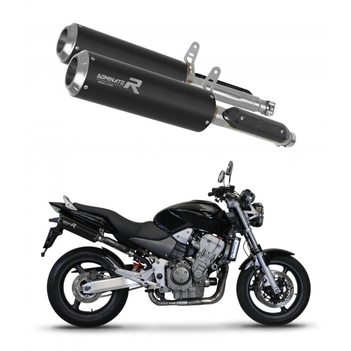 Honda CB 900F HORNET 2002 - 2007 Dominator kipufogó GP BLACK + dB killer medium