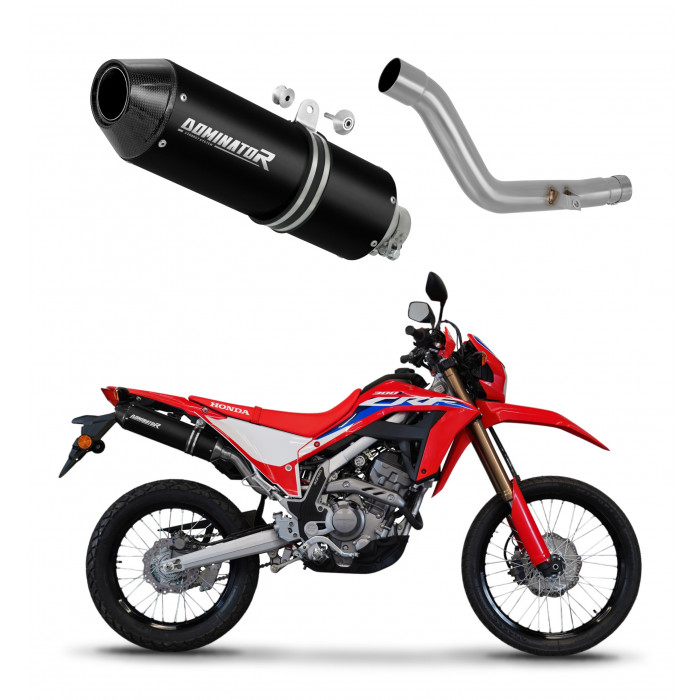 Dominator - Honda CRF 300L / Rally 2021 - 2023 kipufogó MX2 BLACK + dB killer