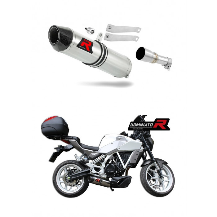 Hyosung GD 250 Exiv Dominator kipufogó HP2 + dB killer medium