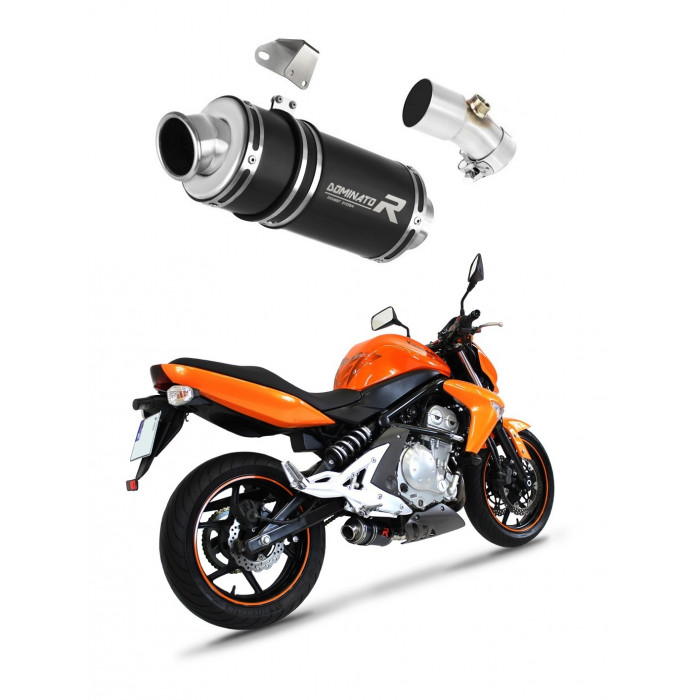 Kawasaki ER - 6 N / F 650 2006 - 2008 Dominator kipufogó GP1 BLACK + dB killer medium