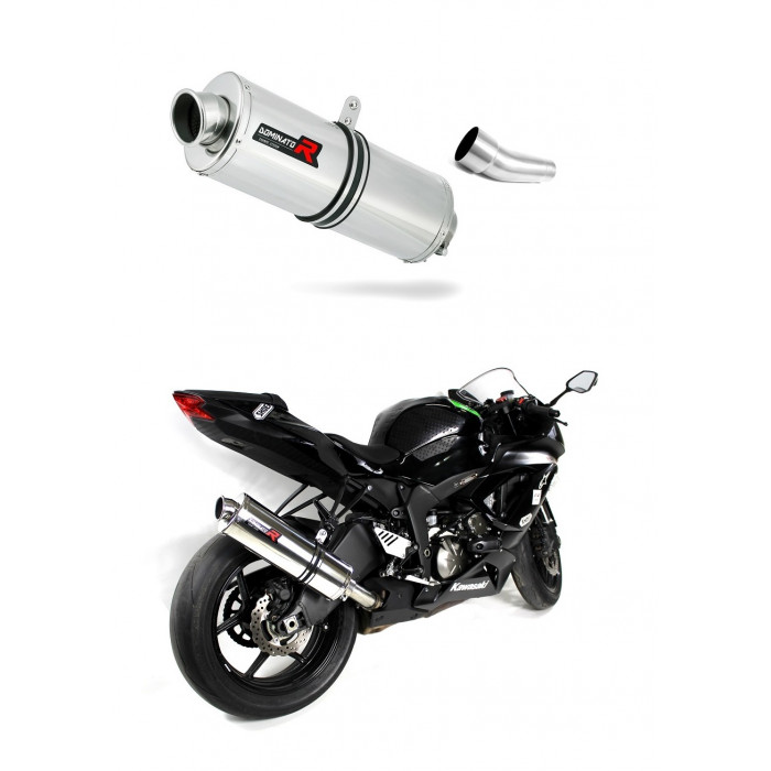 Dominator - ZX6R ZX636 kipufogó OVAL 2009 - 2016