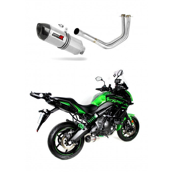 Kawasaki VERSYS 650 2015 - 2020 Dominator teljes kipufogó rendszer Collector Silencer HP1 + dB killer medium