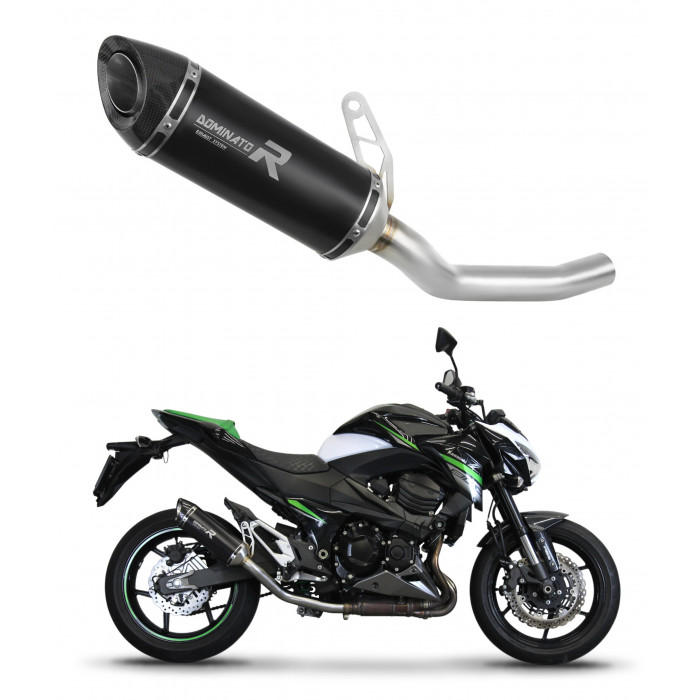 Kawasaki Z800 2013 - 2016 Dominator kipufogó HP8 BLACK + dB killer medium