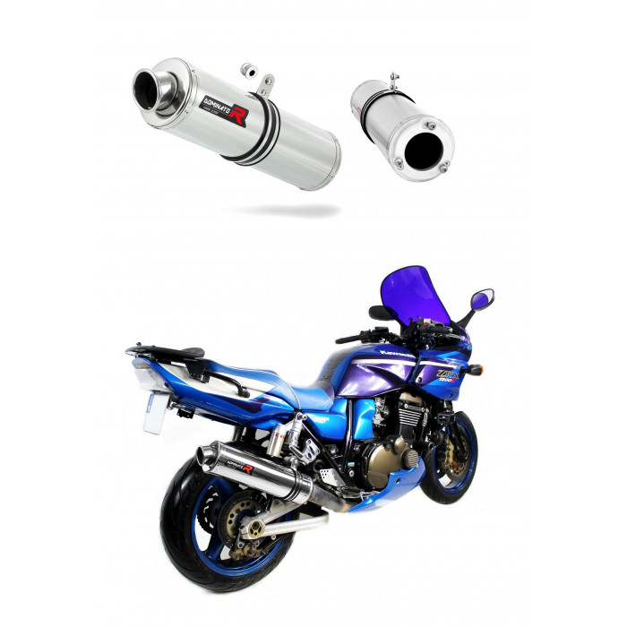 Kawasaki ZRX 1200 S 2001 - 2007 Dominator kipufogó ST + dB killer medium