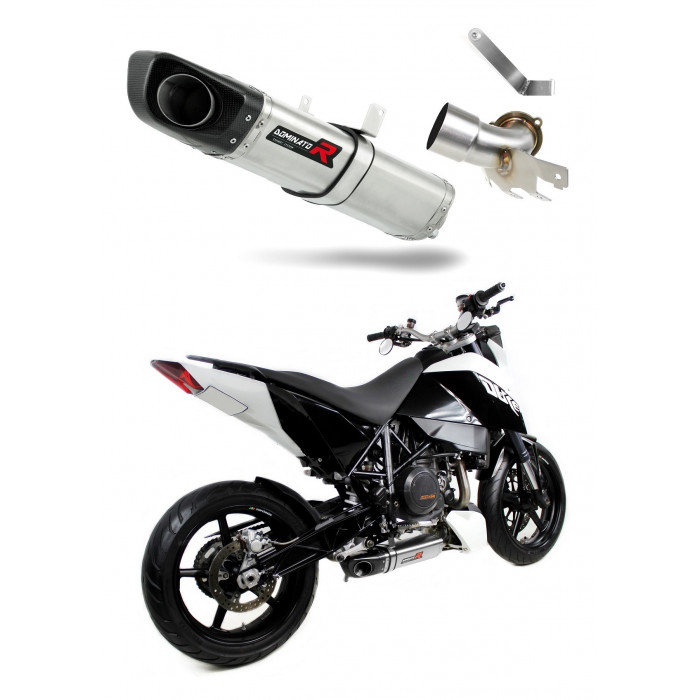KTM 690 Duke 2008 - 2011 Dominator kipufogó HP4 + dB killer medium