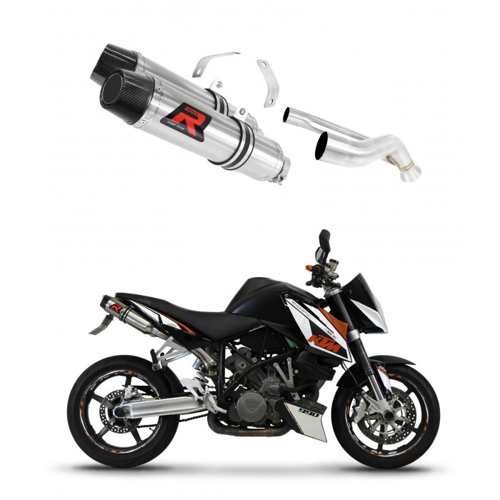 KTM 990 SUPER Duke 2005 - 2013 Dominator kipufogó HP3 + dB killer medium
