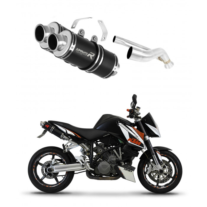 KTM 990 SUPER Duke 2005 - 2013 Dominator kipufogó GP1 BLACK + dB killer medium