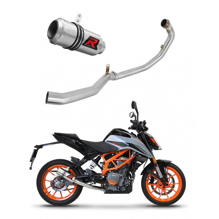 KTM 390 Duke 2021 - 2023 Dominator teljes kipufogó rendszer Collector Silencer GP + dB killer medium