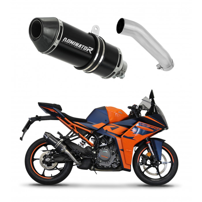 Dominator - KTM RC 390 2022 - 2023 kipufogó HP3 BLACK + db killer