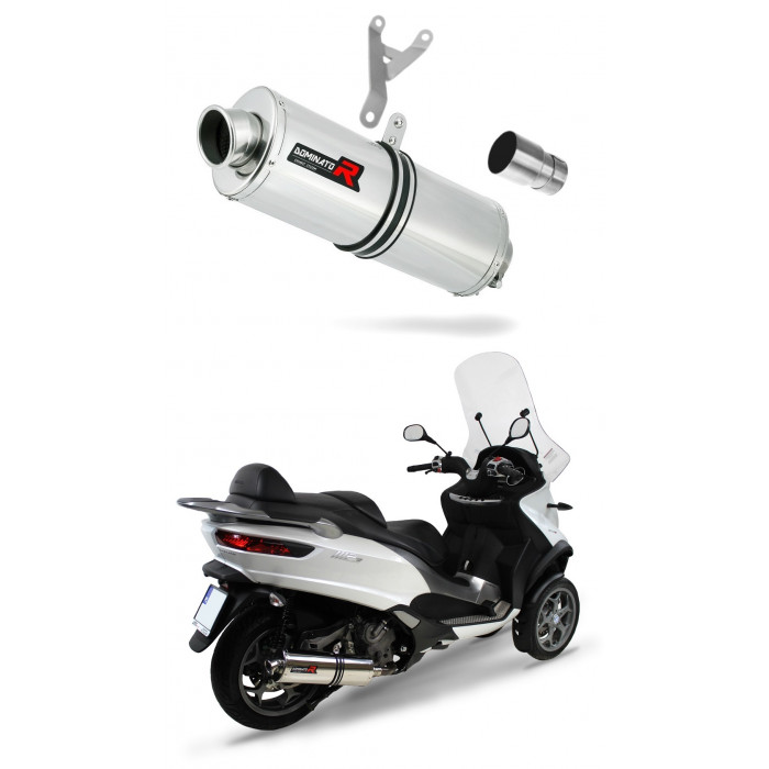 Piaggio MP3 500 2008 - 2022 Dominator kipufogó OV + dB killer medium