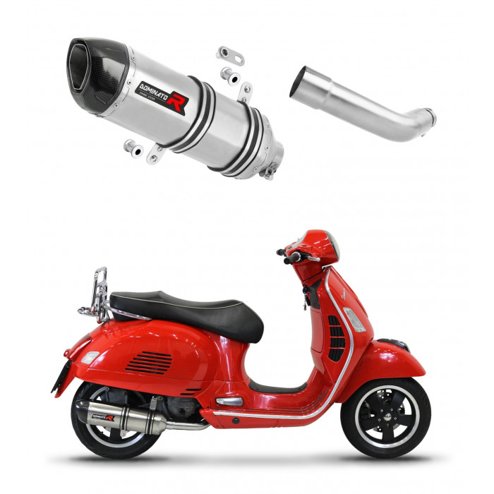 Piaggio Vespa GTS 125 2007 - 2012 Dominator kipufogó HP1 + dB killer medium
