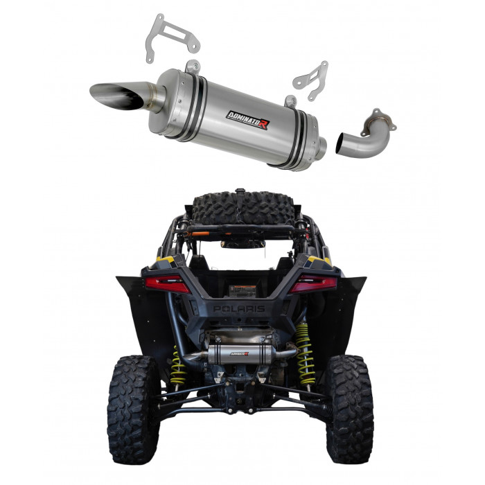 Dominator - Polaris RZR PRO XP 1000 2020 - 2023 kipufogó P7 + dB killer