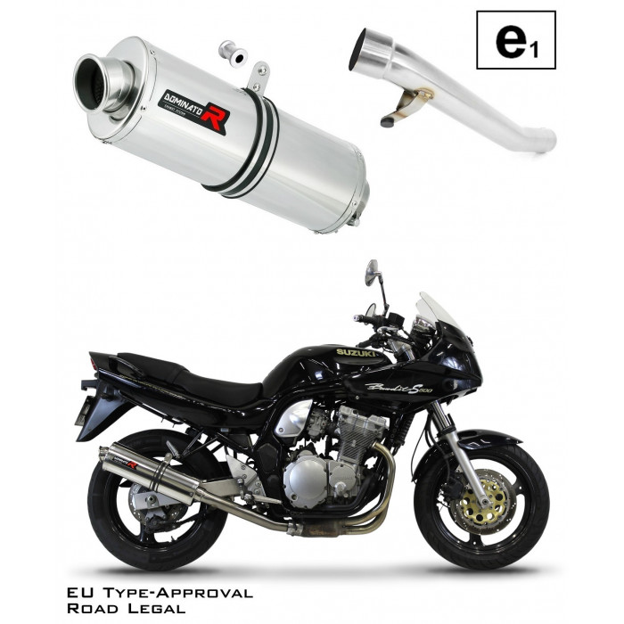 GSF 600 BANDIT E-jeles Dominator kipufogó OVAL 1995 - 1999
