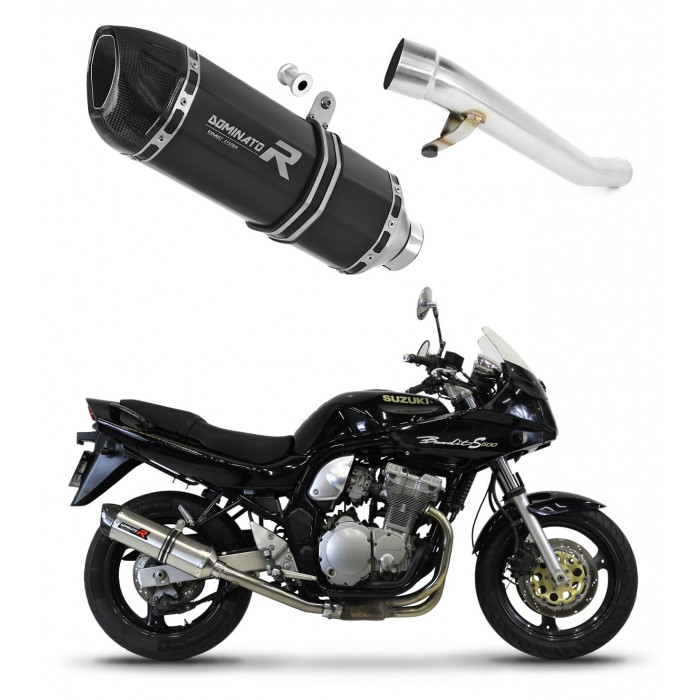 Dominator - Suzuki GSF BANDIT N / S 600 1995 - 1999 kipufogó HP1 BLACK