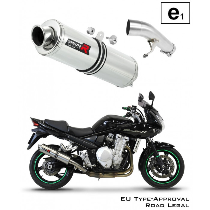 GSF 650 BANDIT 2007 - 2016 E-jeles Dominator kipufogó ST