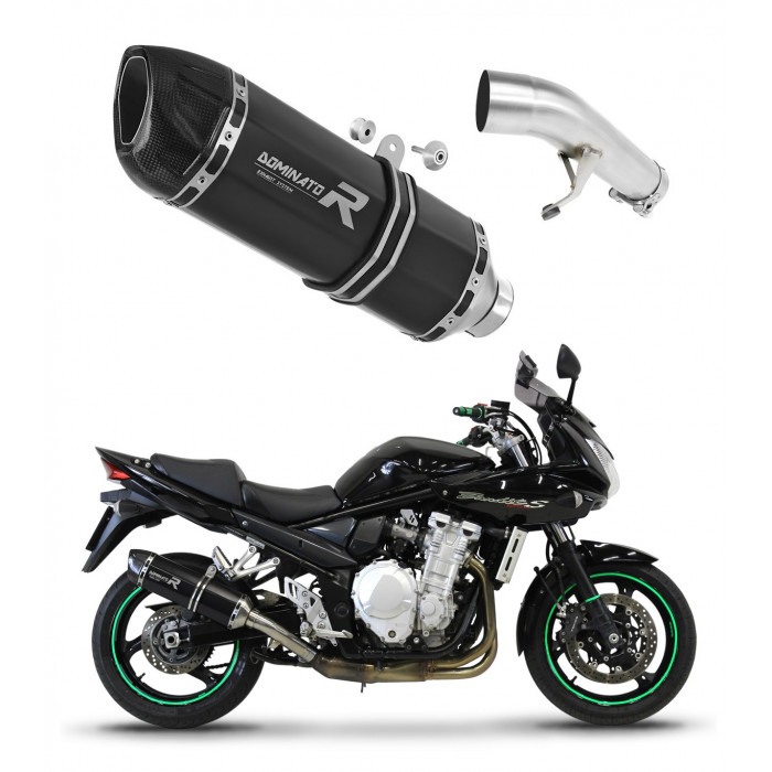 Suzuki GSF 1250 N / S BANDIT 2007 - 2016 Dominator kipufogó HP1 BLACK + dB killer medium