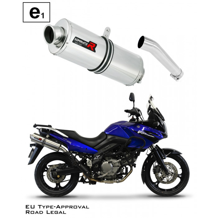 Dominator - DL 650 V-STROM Homologated kipufogó OVAL 2004 - 2006