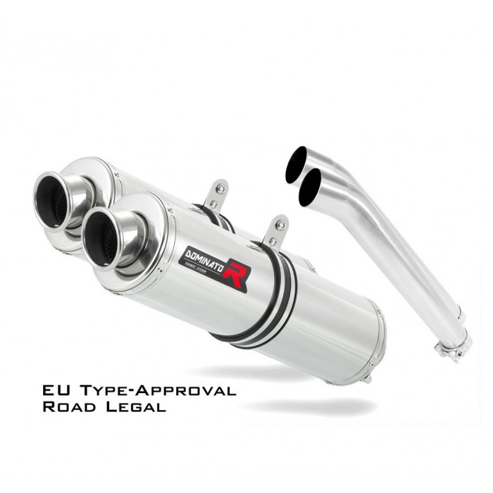 DL 1000 V-STROM E-jeles Dominator kipufogó ROUND 2002 - 2012