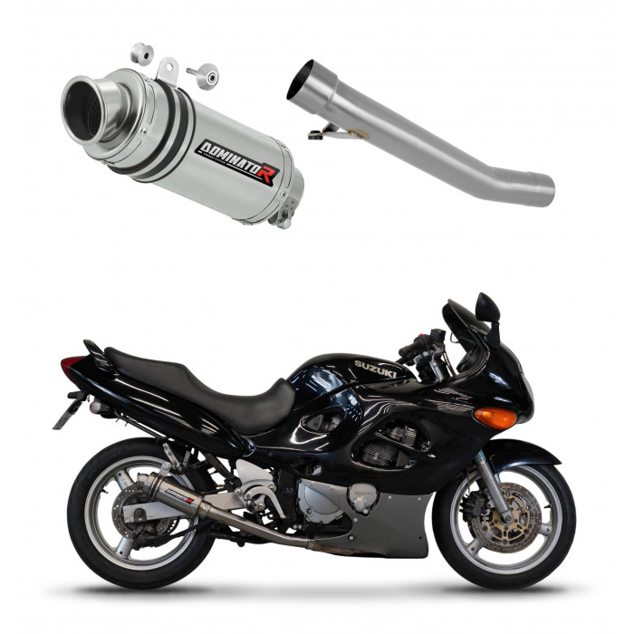 Suzuki GSXF 600 1998 - 2006 Dominator kipufogó GP1 + dB killer medium