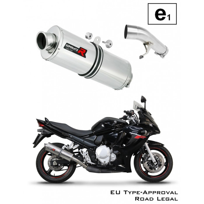 Dominator - Suzuki GSXF 650 2007 - 2016 EU Approved kipufogó OV