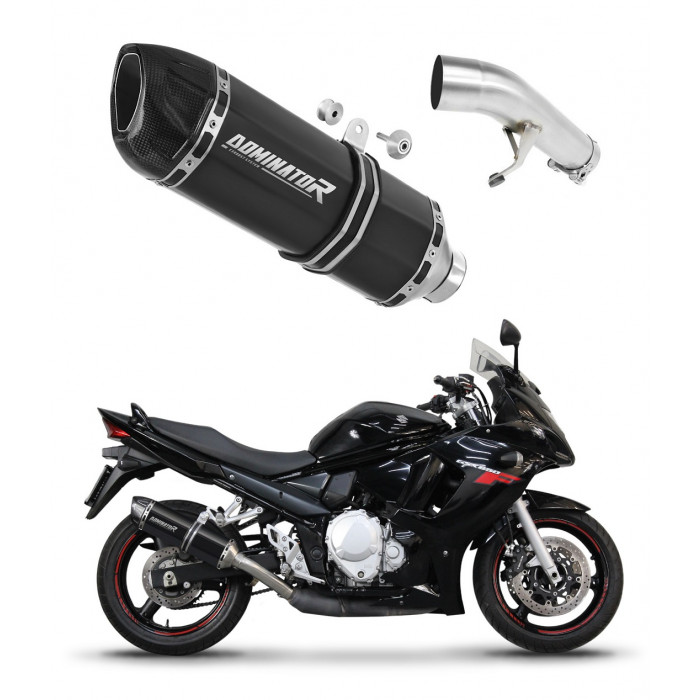 Suzuki GSXF 650 2007 - 2016 Dominator kipufogó HP1 BLACK + dB killer medium