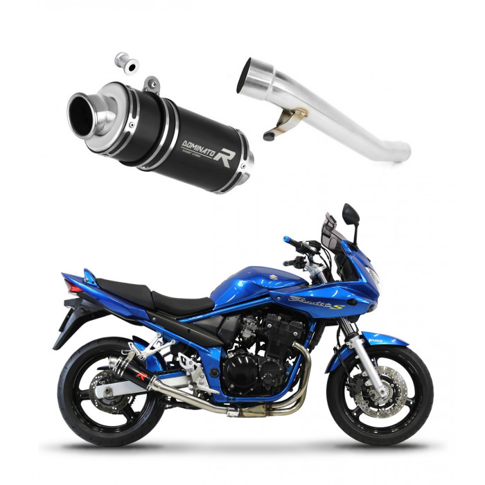 Dominator - Suzuki GSF 650 BANDIT N / S 2005 - 2006 kipufogó GP1 BLACK