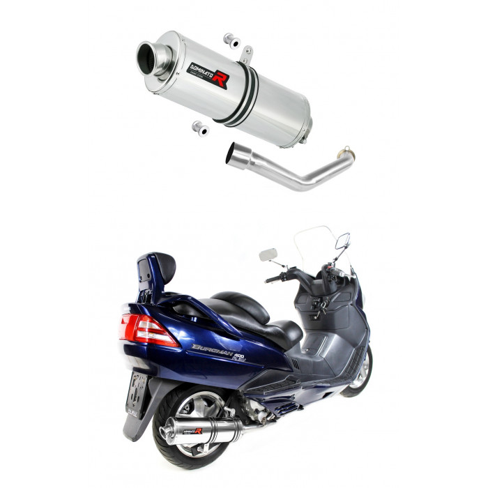 Suzuki BURGMAN 400 1998 - 2002 Dominator kipufogó OV + dB killer medium