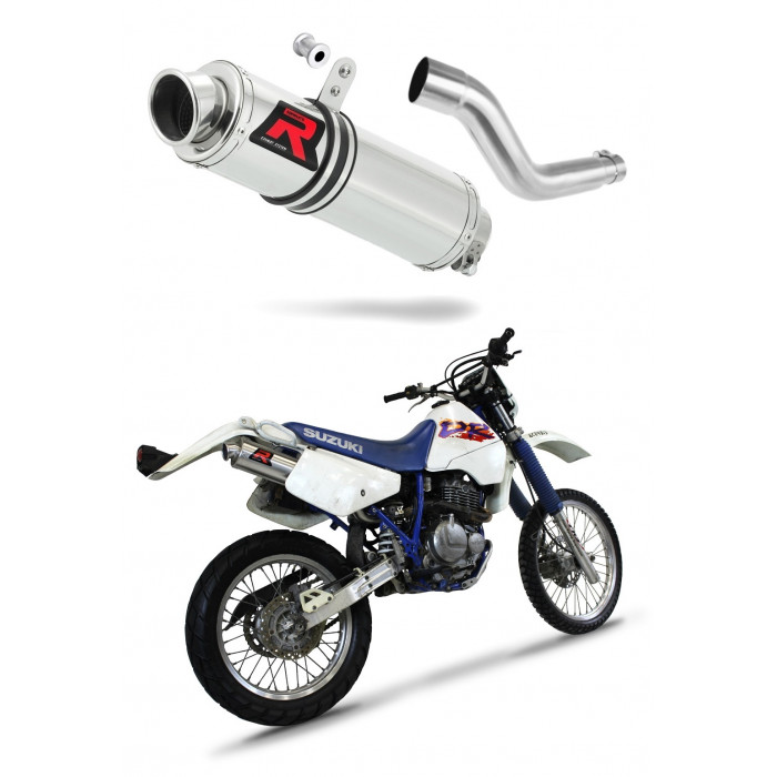 DR 350 Exhaust Silencer ROUND 1990 - 1999 + dB killer