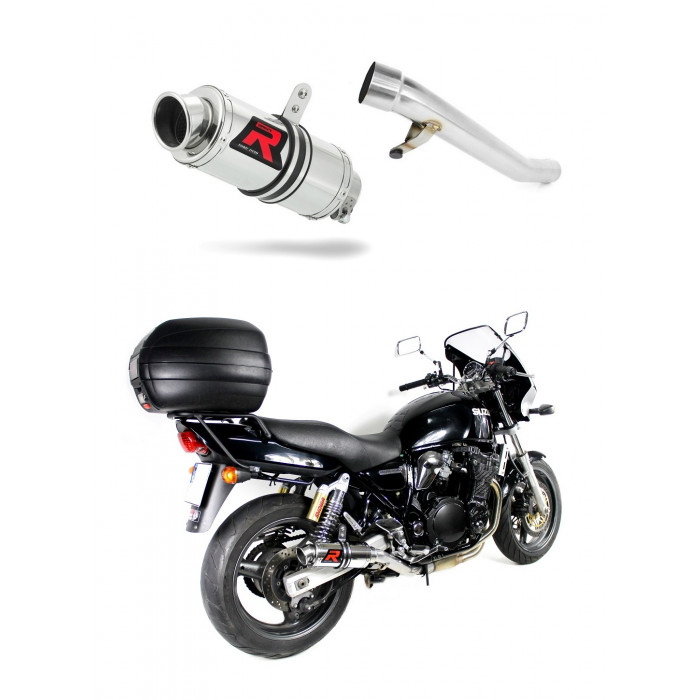 Suzuki GSX 750 INAZUMA 1997 - 2003 Dominator kipufogó GP1 + dB killer medium