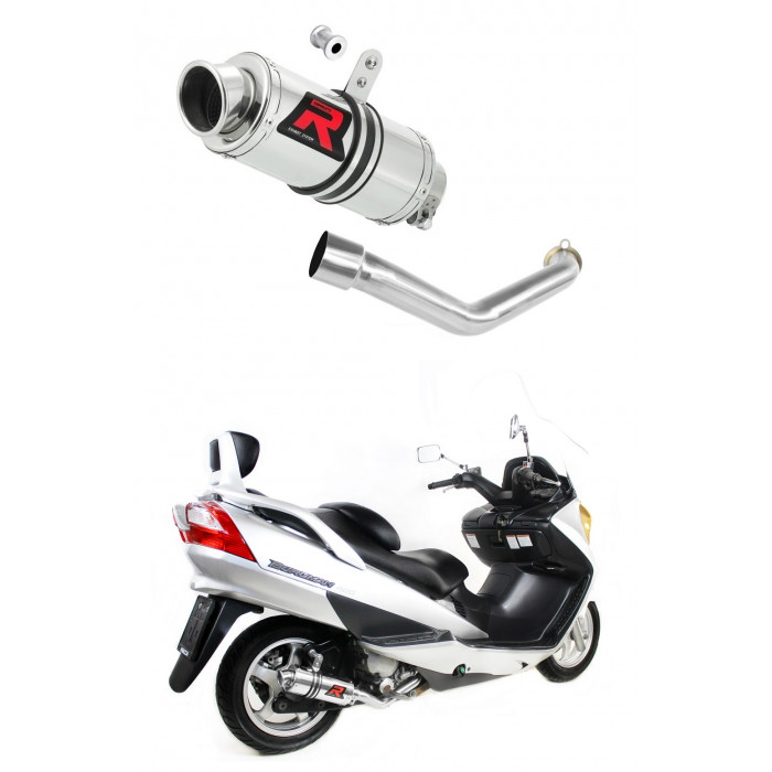 Suzuki BURGMAN 400 2003 - 2006 Dominator kipufogó GP1 + dB killer medium