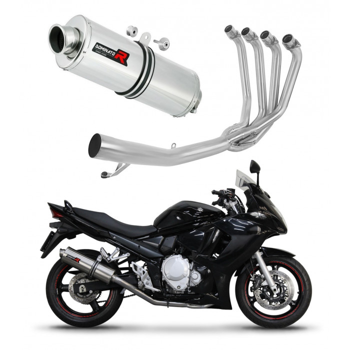 Dominator - Suzuki GSX 1250 FA 2010 - 2016 Teljes kipufogó rendszer, összekötőcső + kipufogó OV + dB killer
