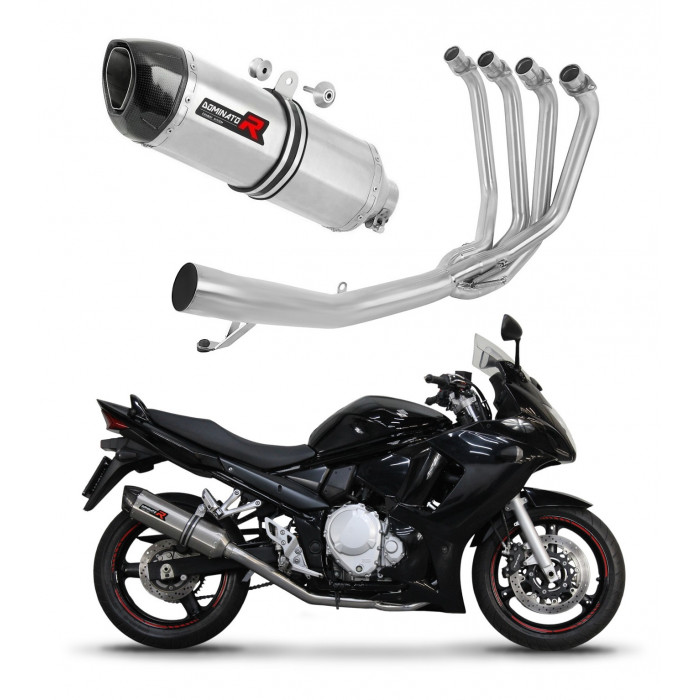 Dominator - Suzuki GSX 1250 FA 2010 - 2016 Teljes kipufogó rendszer, összekötőcső + kipufogó HP1 + dB killer