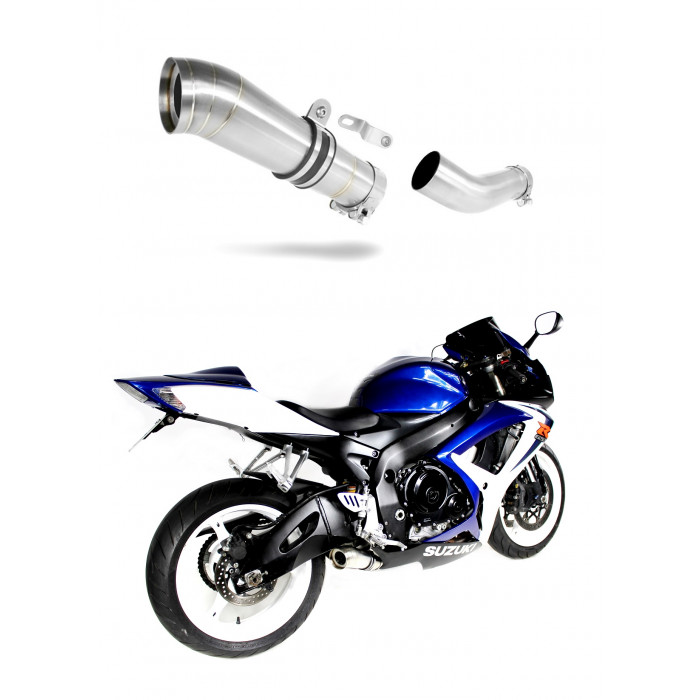 Suzuki GSXR 750 K6 K7 2006 - 2007 Dominator kipufogó GP2 + dB killer medium