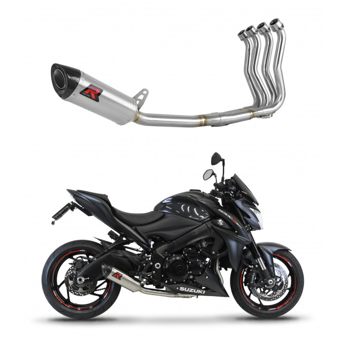 Suzuki GSX-S 1000 / F 2015 - 2020 Low Level Dominator teljes kipufogó rendszer Collector Silencer HP8 + dB killer medium