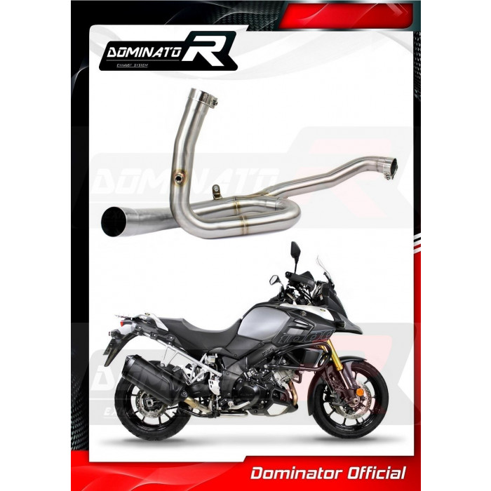 Dominator - DL 1000 V-Strom Exhaust Cat Eliminator DECAT 2014 - 2016