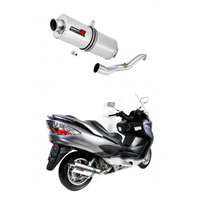 Suzuki BURGMAN 400 2007 - 2016 Dominator kipufogó OV + dB killer medium