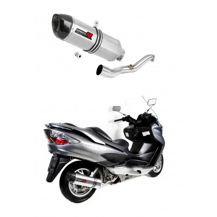 Suzuki BURGMAN 400 2007 - 2016 Dominator kipufogó HP1 + dB killer medium