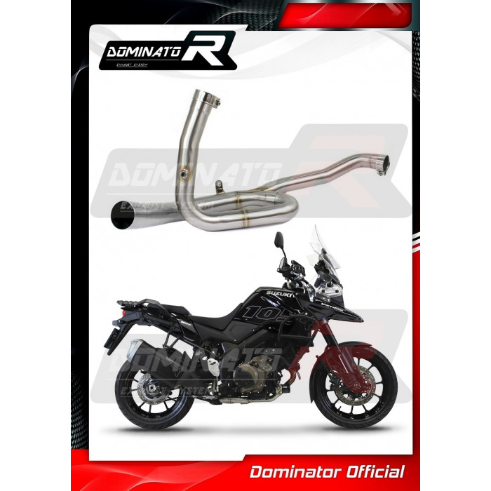 Suzuki DL 1050 V-Strom / XT 2020 - 2024 Racing Down Pipe Mid pipe