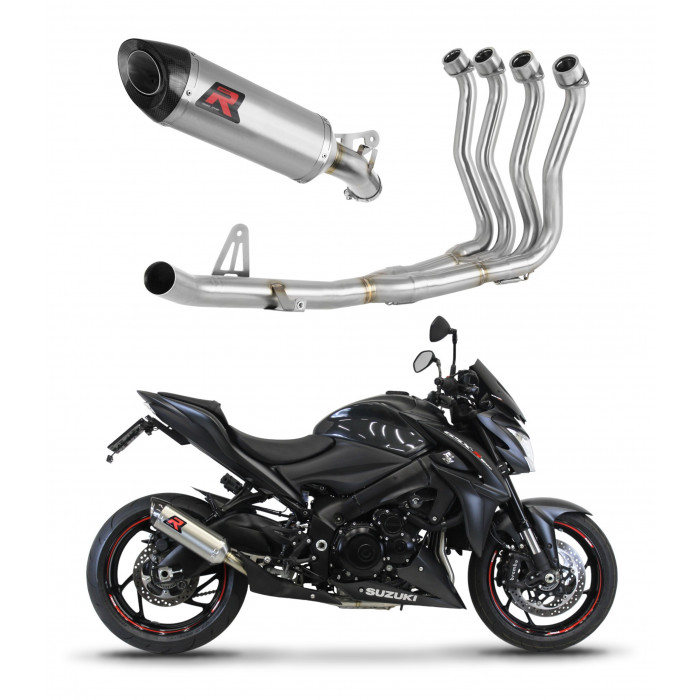 Suzuki GSX-S 1000 / F 2015 - 2020 Dominator teljes kipufogó rendszer Collector Silencer HP8 + dB killer medium