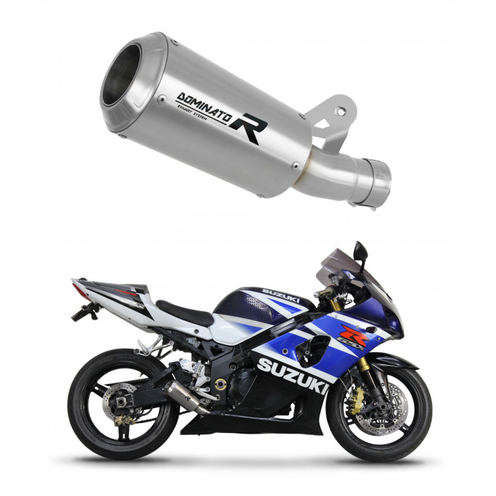 Suzuki GSXR 1000 K1 - K4 2001 - 2004 Dominator kipufogó Slip-on GPS + dB killer medium