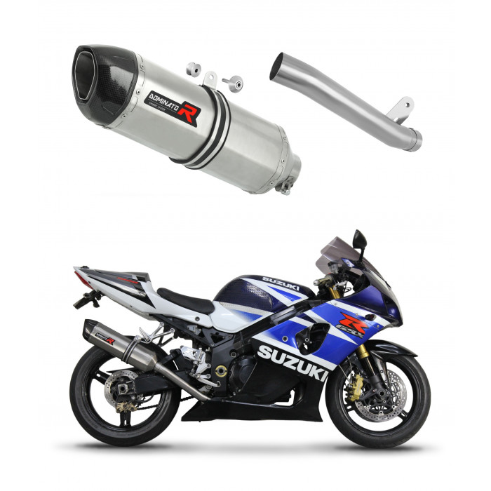 Suzuki GSXR 1000 K1 - K4 2001 - 2004 Dominator kipufogó Slip-on HP1 + dB killer medium