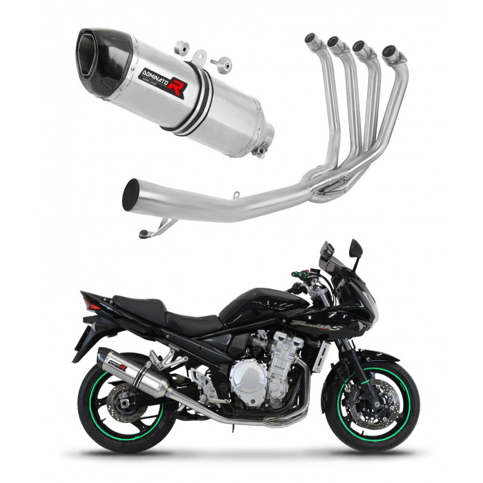Suzuki GSF 1250 N / S BANDIT 2007 - 2016 Dominator teljes kipufogó rendszer Collector Silencer HP1 + dB killer medium